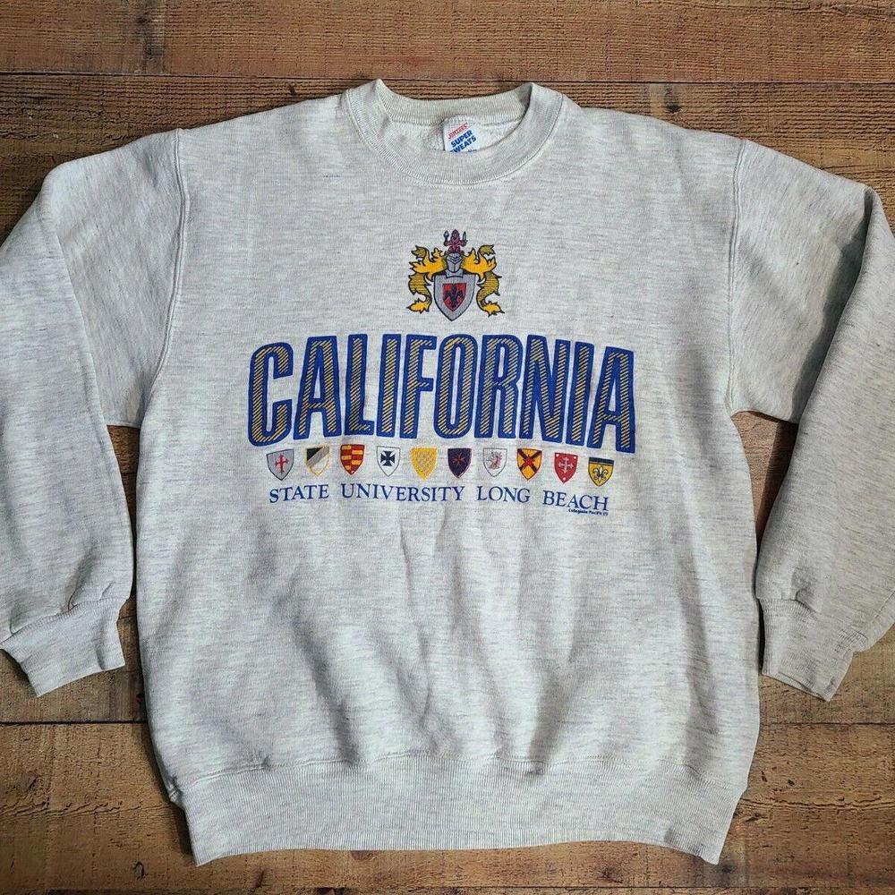 Vintage California State University Sweatshirt large super sweats jersey